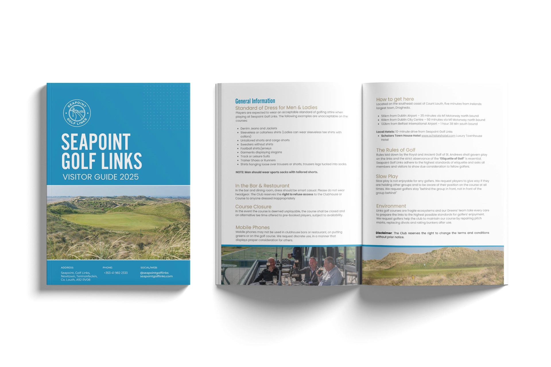 Seapooint A4 Guide Mockup